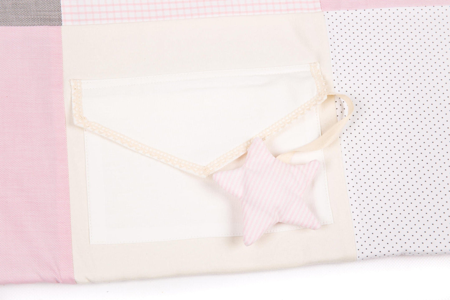 Baby Activity Mat with Arches & Toys - Pink (100x100cm) - Kindeco