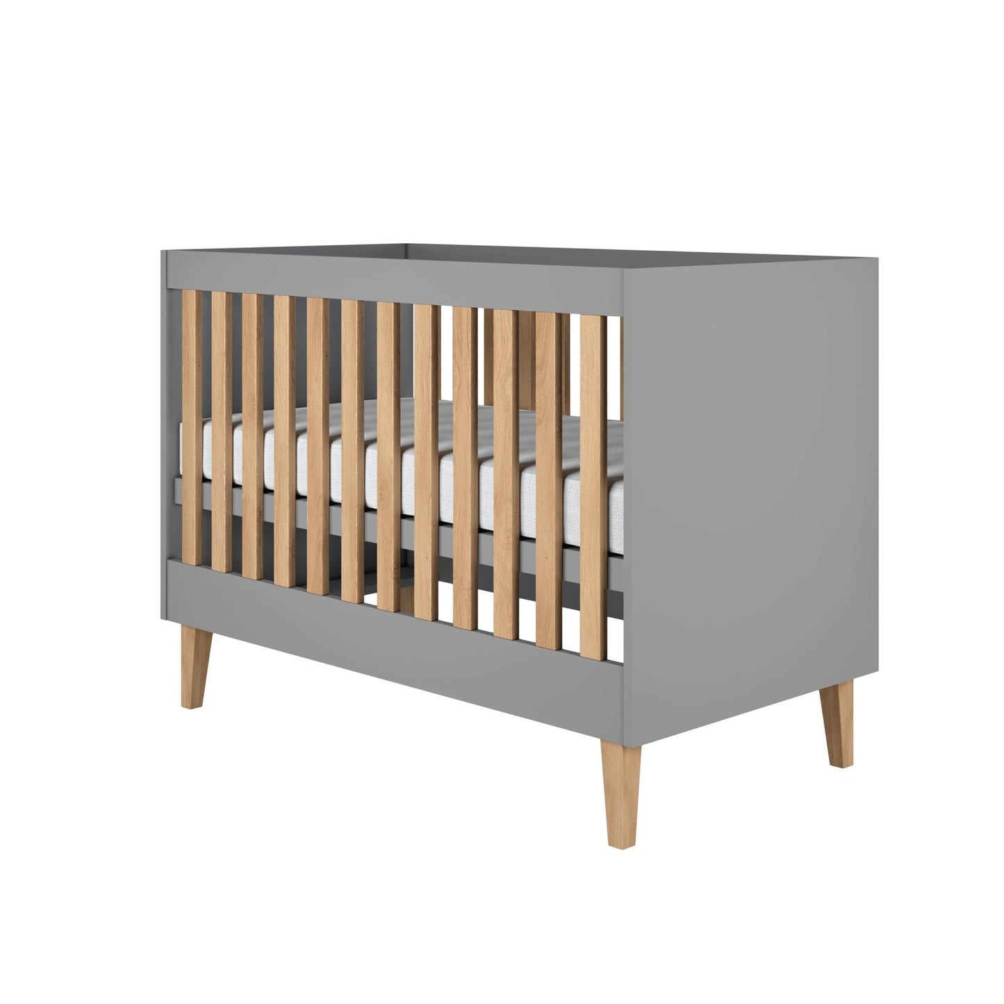 Baby Bed Kubi - Grey - Kindeco