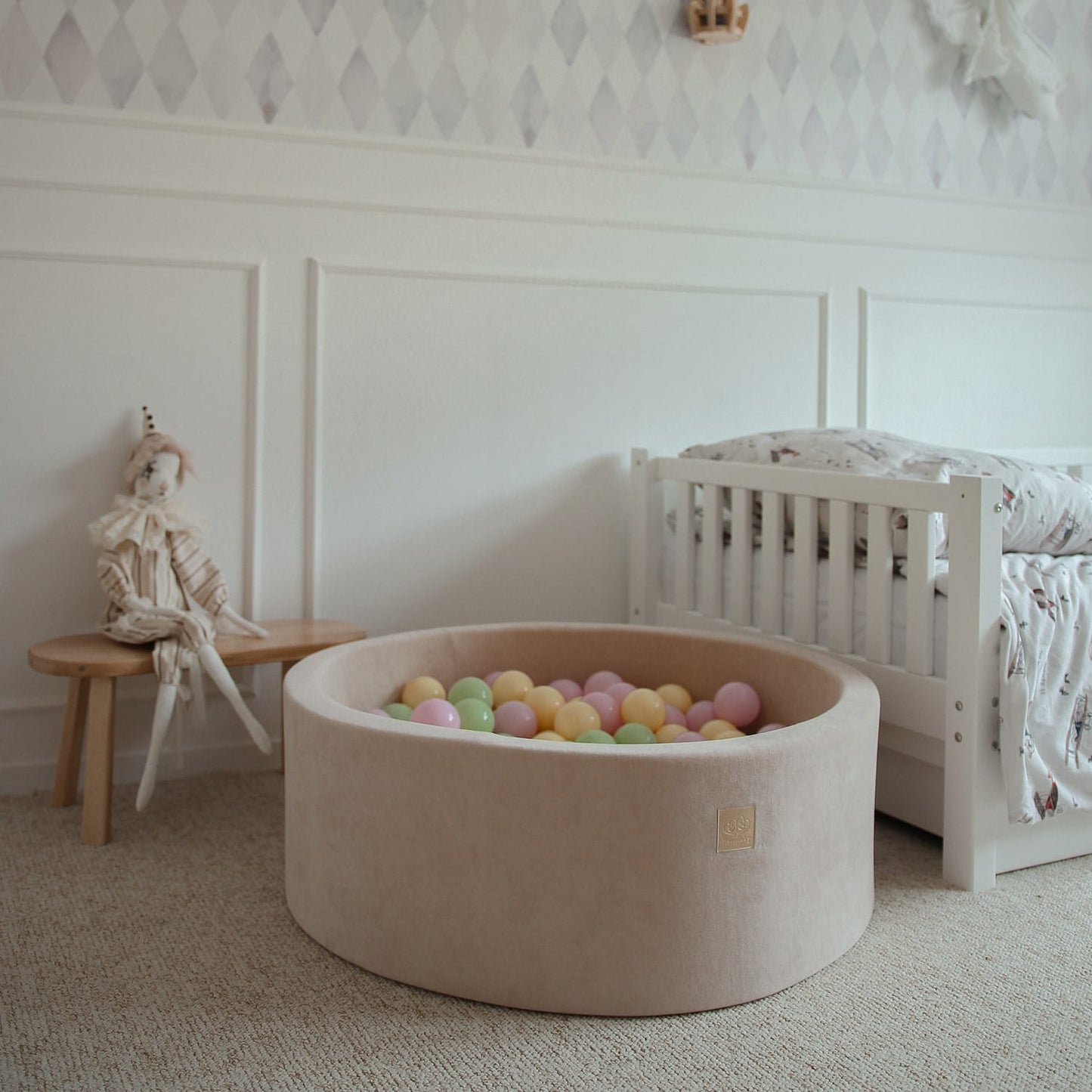 Baby Foam Ball Pit 30 cm - Spring - Kindeco