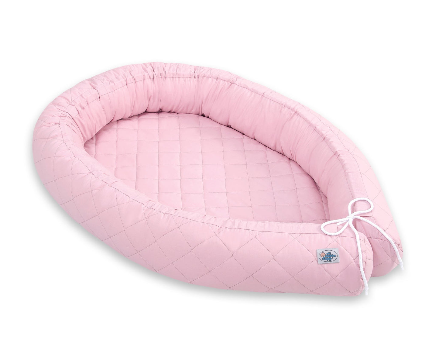 Baby Nest 2 - in - 1 Quilted – Pink - Kindeco