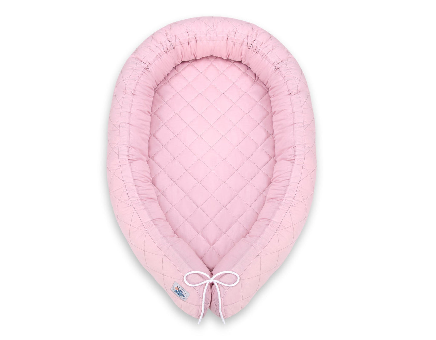 Baby Nest 2 - in - 1 Quilted – Pink - Kindeco