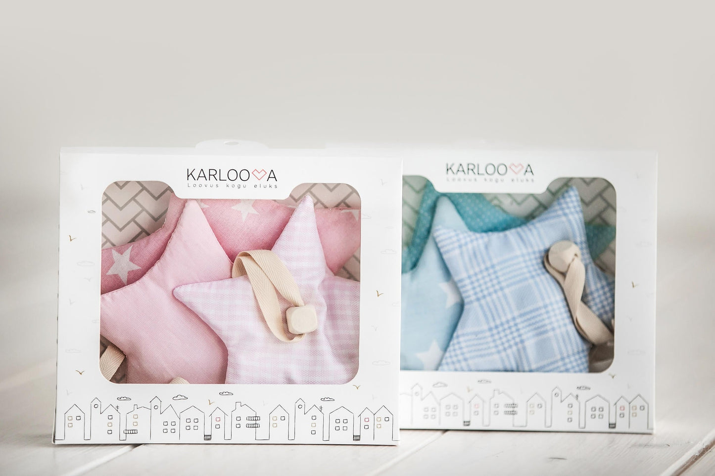Baby Starlets Toy Set - Pink & Blue - Kindeco