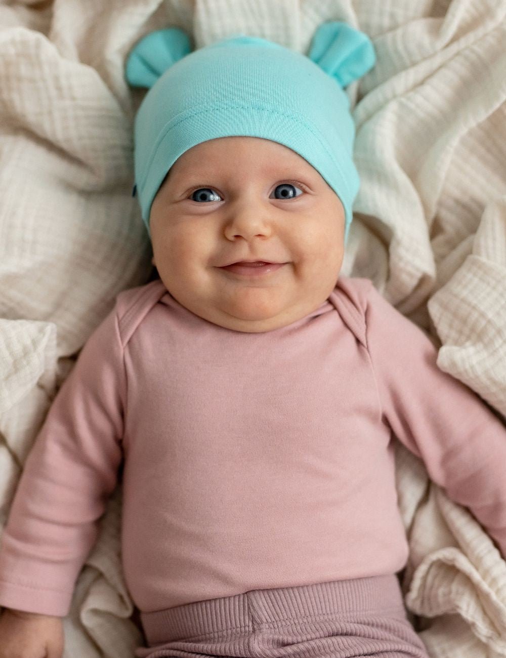 Baby Summer Hat POLA with Ears - Kindeco