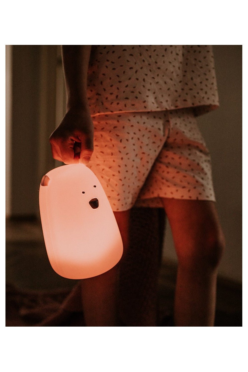 Big Bear Silicone Lamp with Remote - Pink - Kindeco