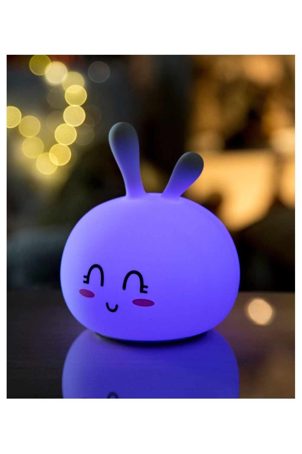 Bunny Silicone Lamp - White - Kindeco