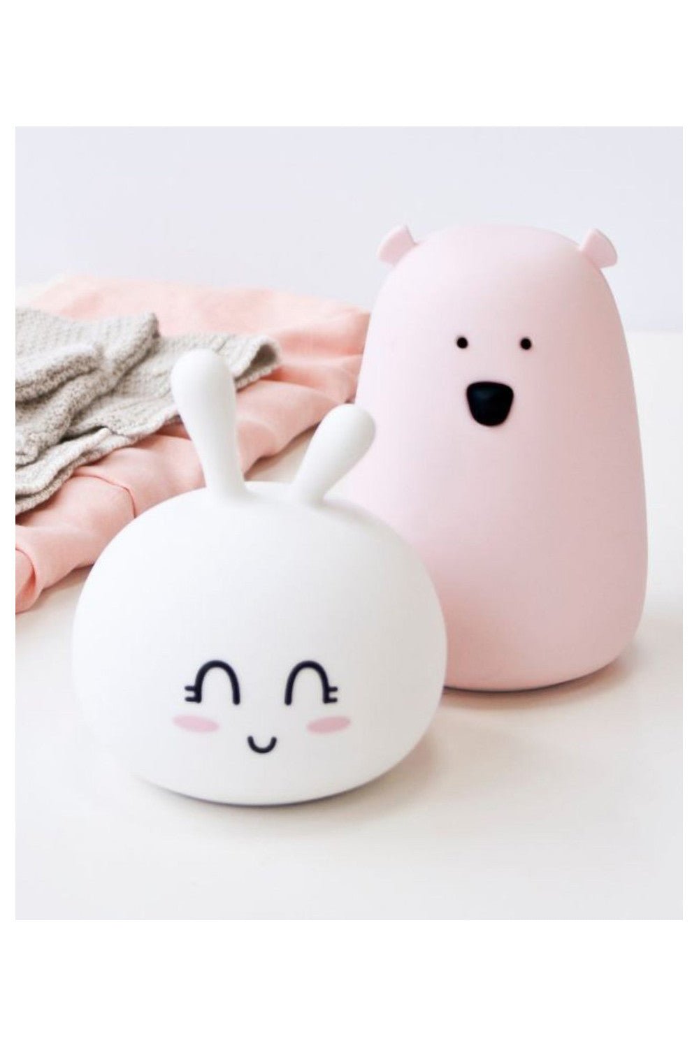 Bunny Silicone Lamp - White - Kindeco