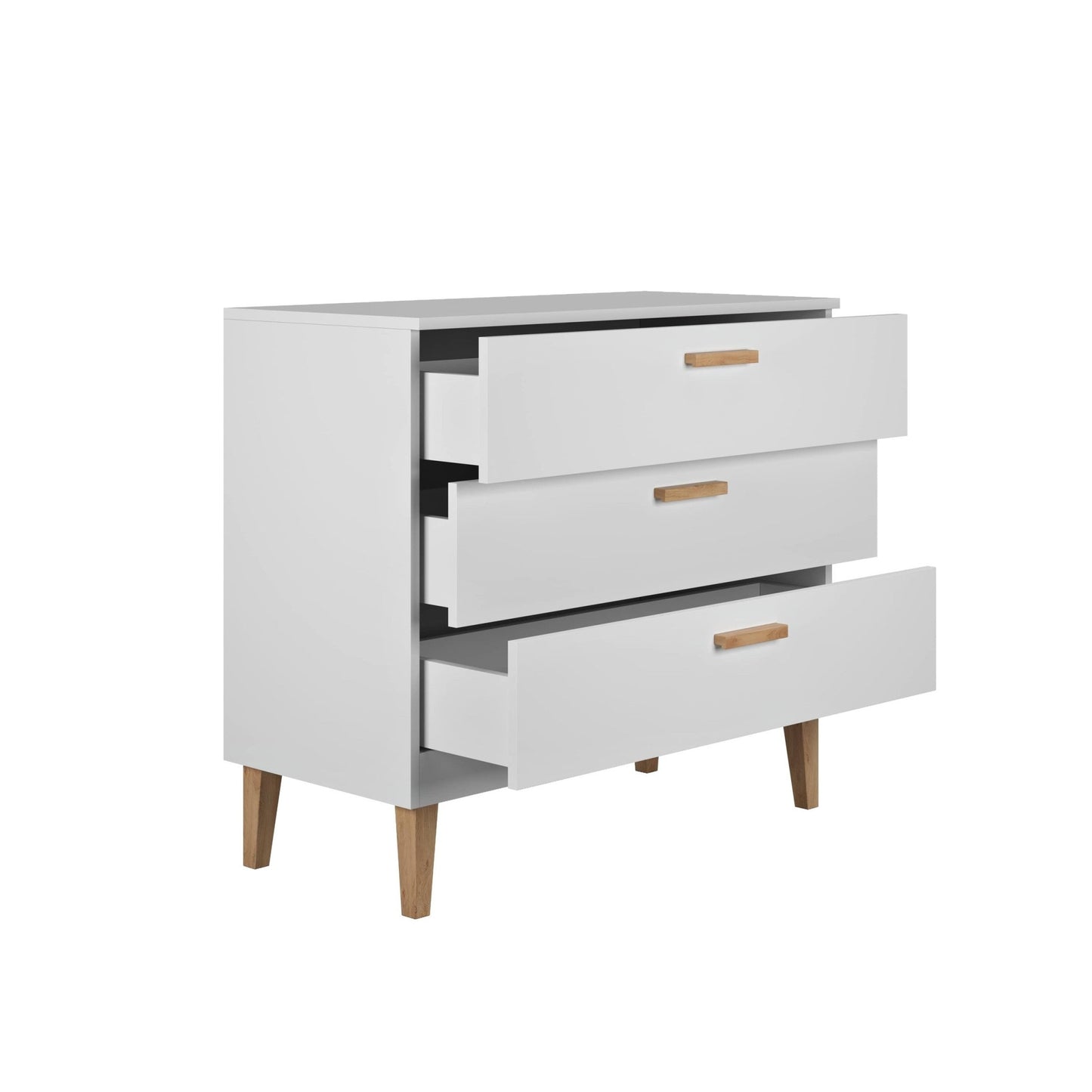 Chest of Drawers Kubi - White - Kindeco
