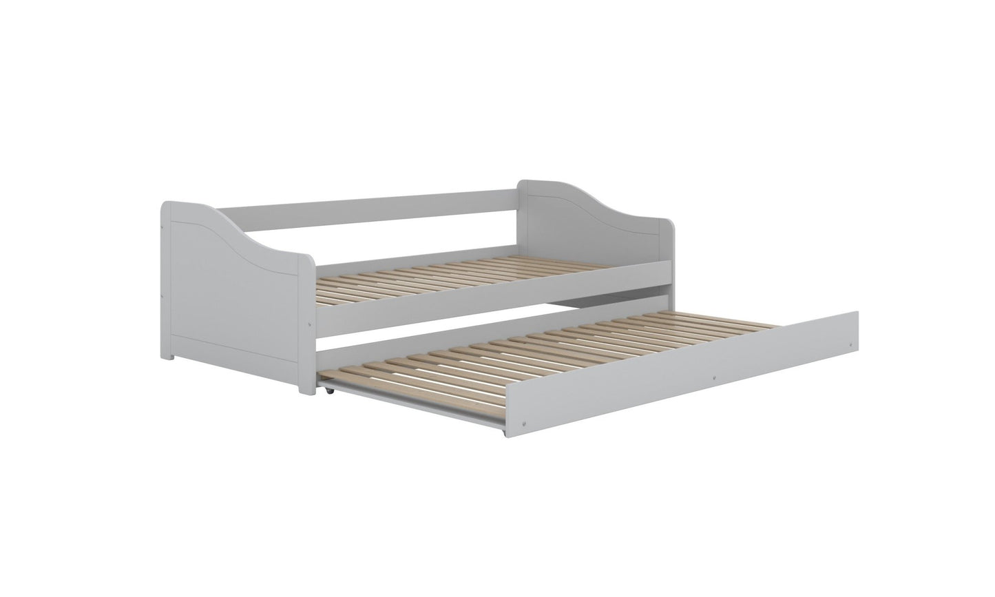 Children's Bed Blanka - White - Kindeco