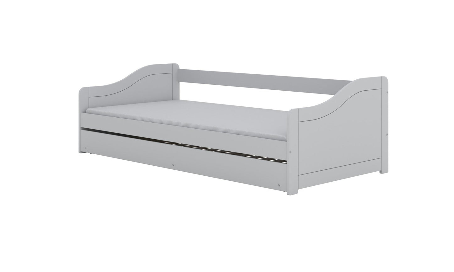 Children's Bed Blanka - White - Kindeco