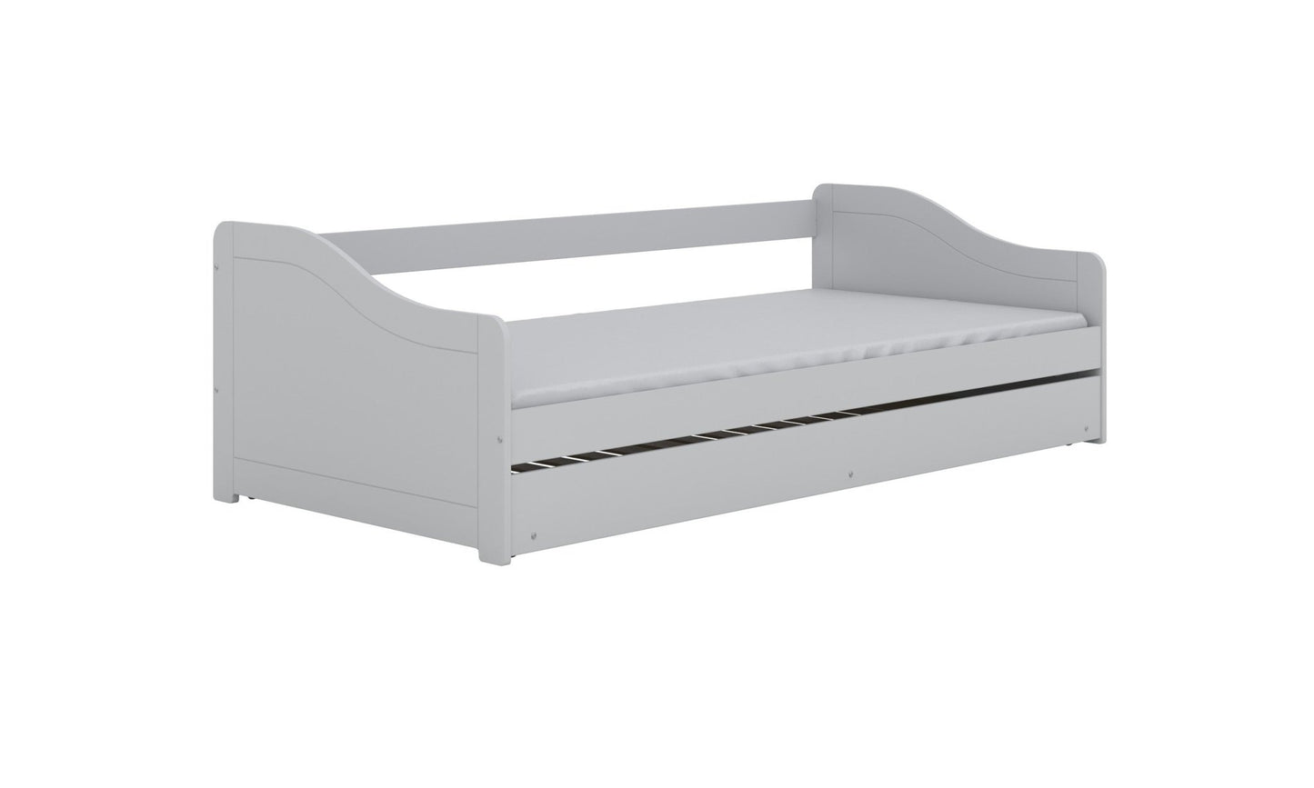 Children's Bed Blanka - White - Kindeco