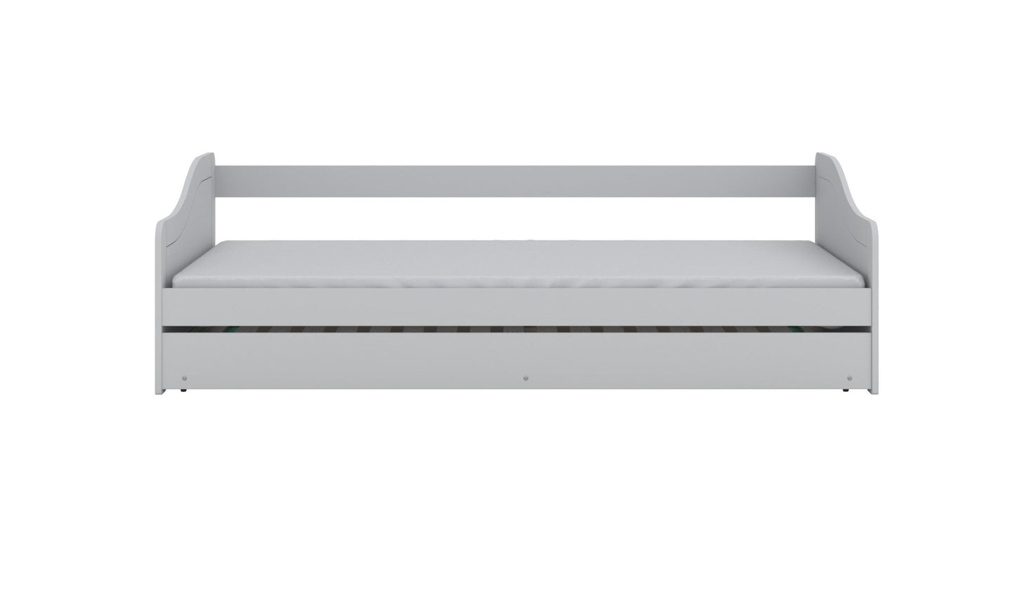 Children's Bed Blanka - White - Kindeco