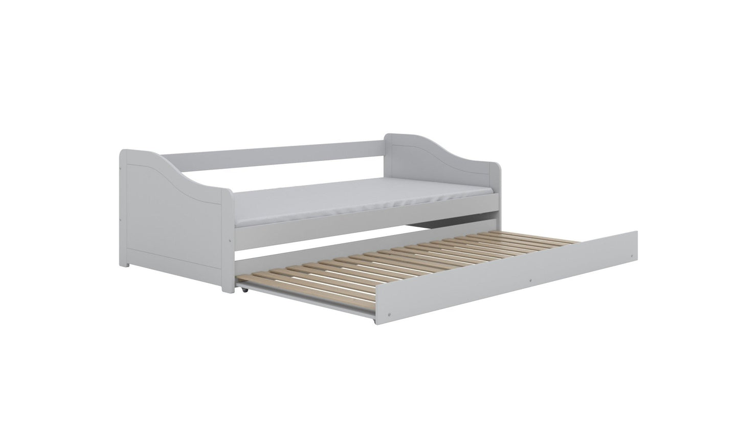 Children's Bed Blanka - White - Kindeco