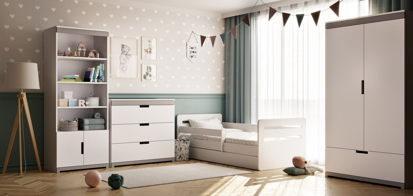 Children's Bed Tomi - White - Kindeco