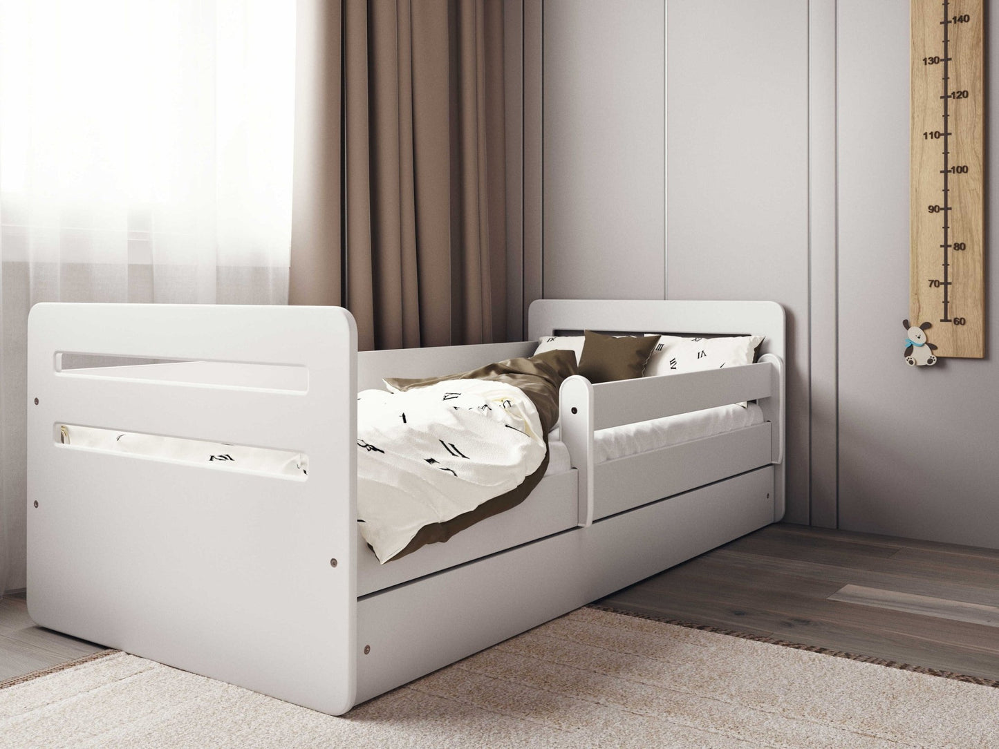 Children's Bed Tomi - White - Kindeco