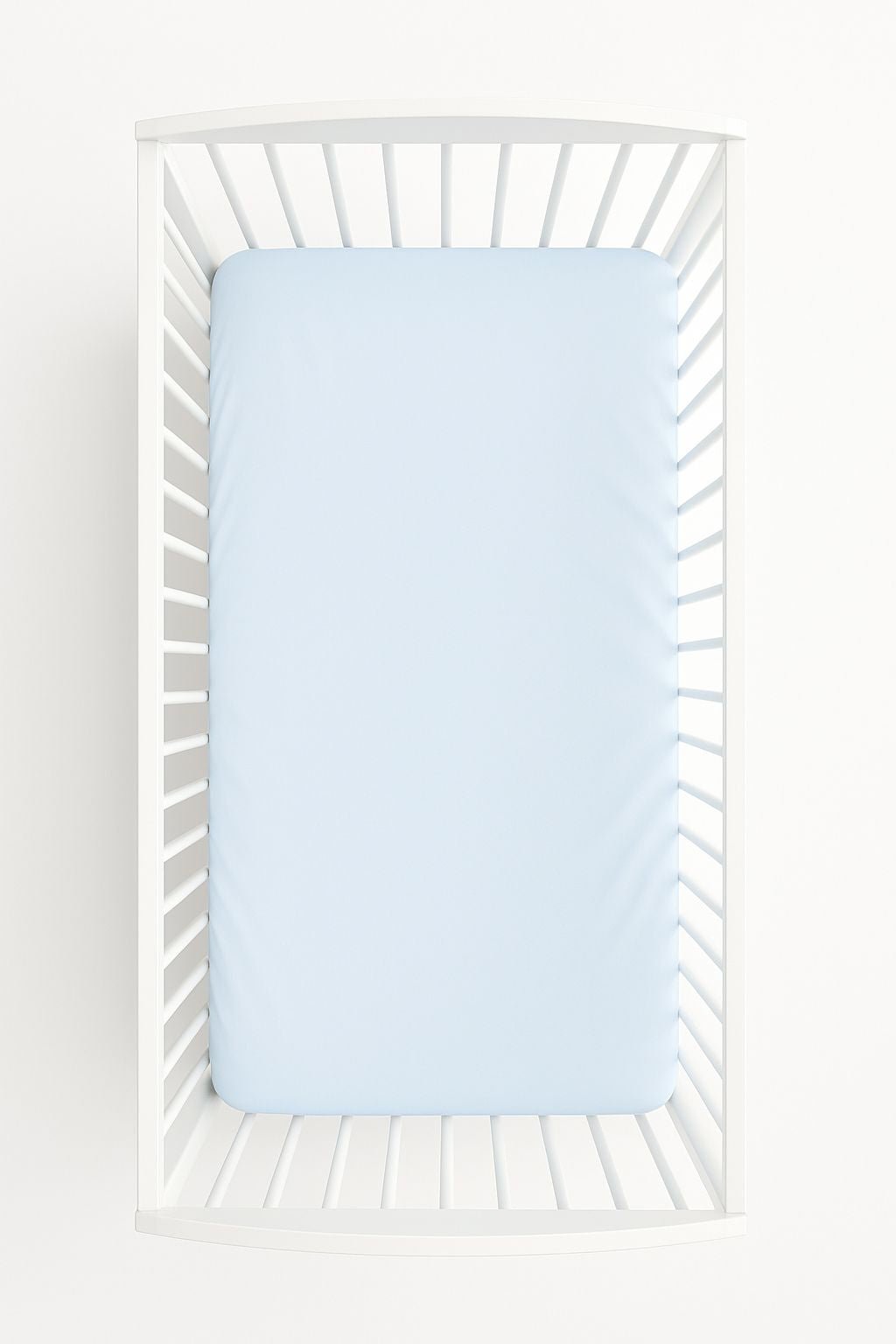 Cotton Fitted Sheet 120x60cm – Blue - Kindeco