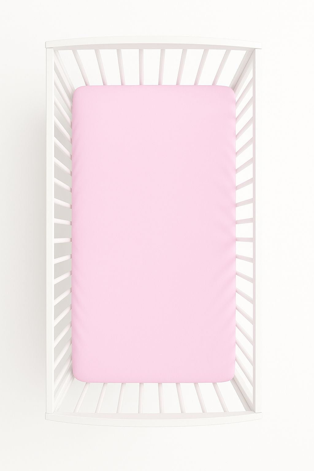 Cotton Fitted Sheet 120x60cm – Pink - Kindeco