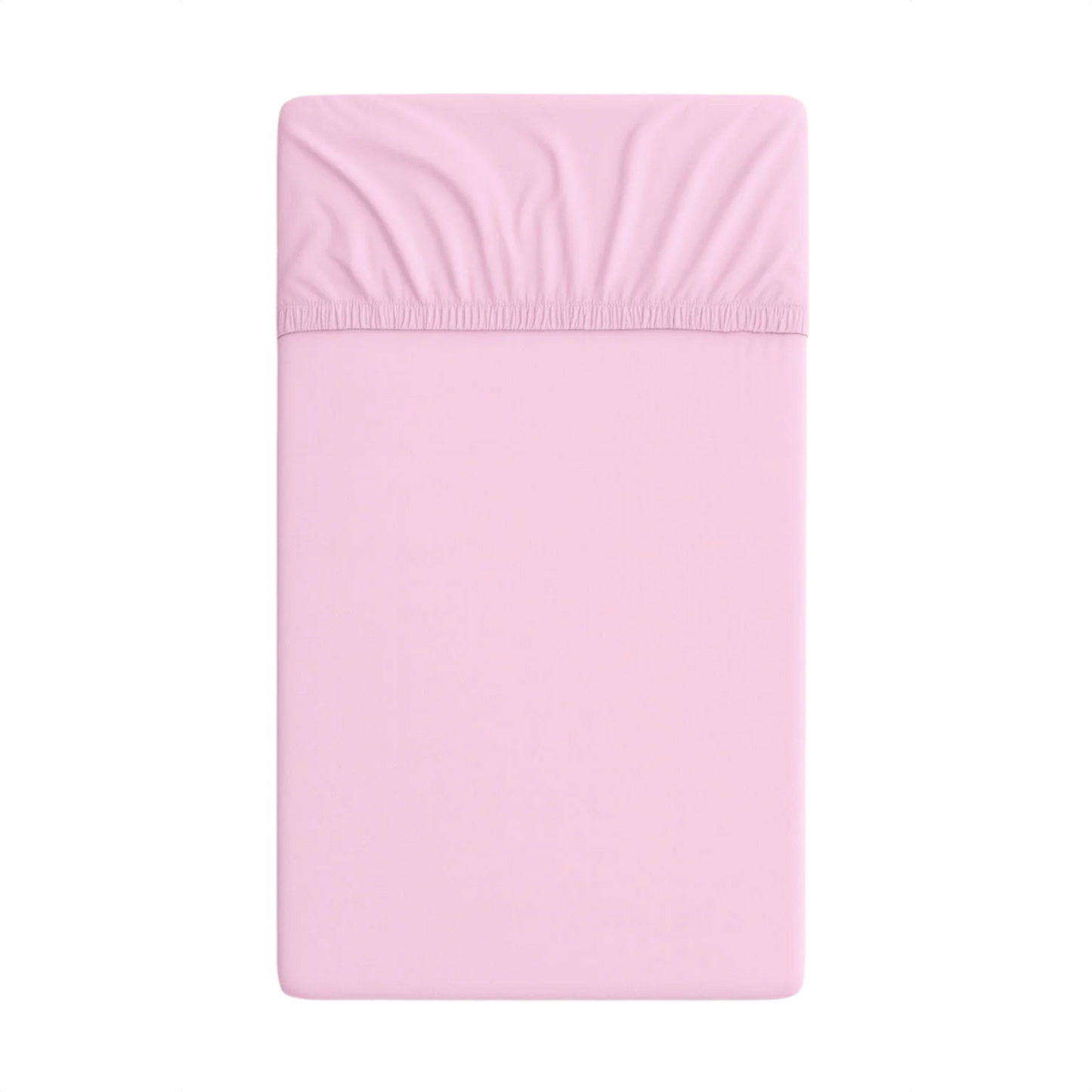 Cotton Fitted Sheet 120x60cm – Pink - Kindeco