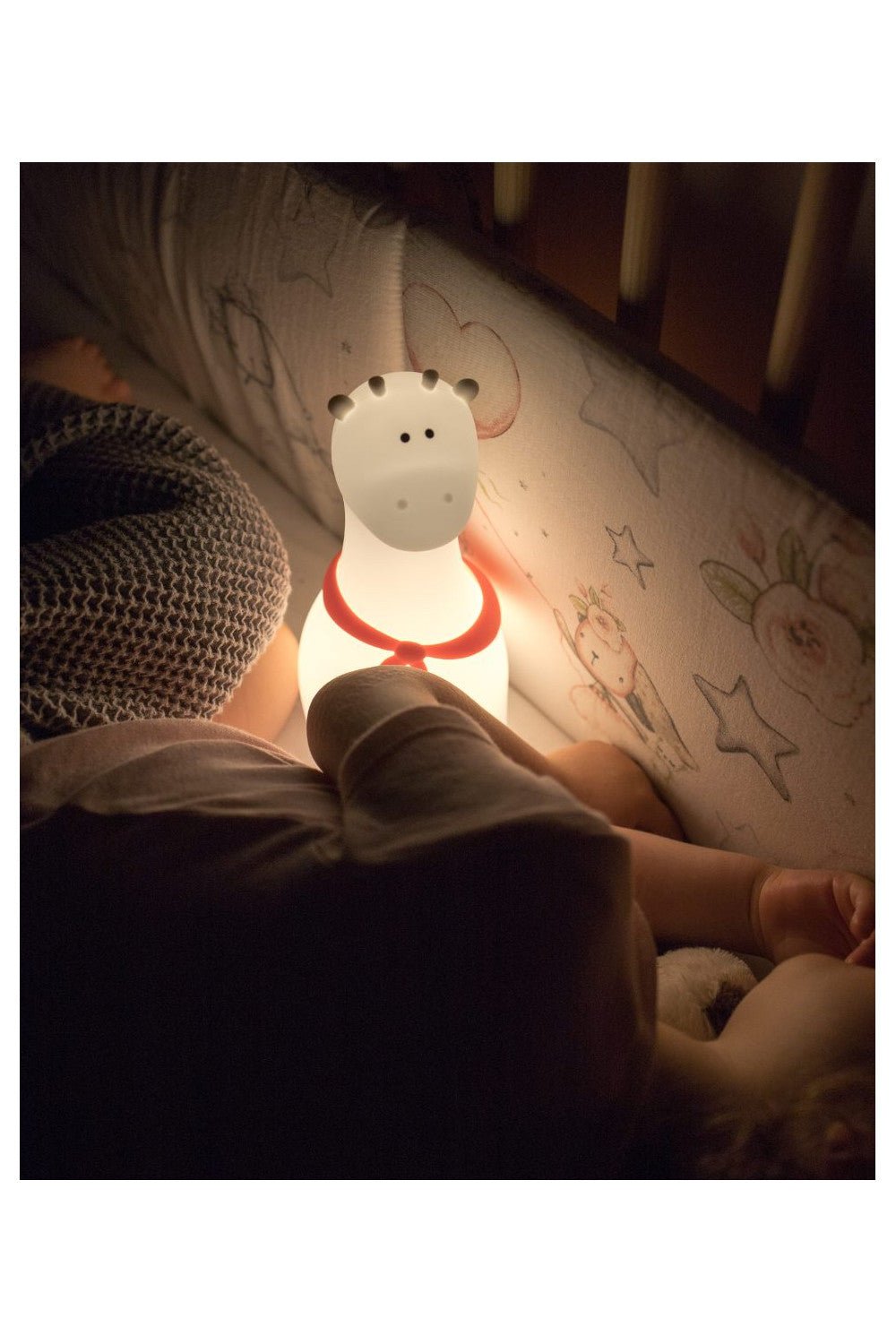Giraffe Silicone Lamp - White - Kindeco