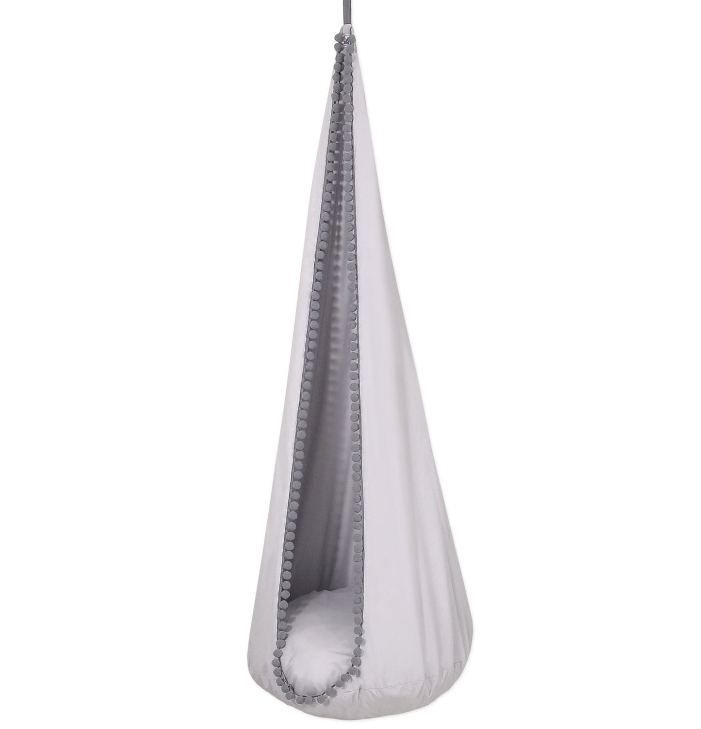 Hanging Swing Hammock Cocoon - Gray - Kindeco