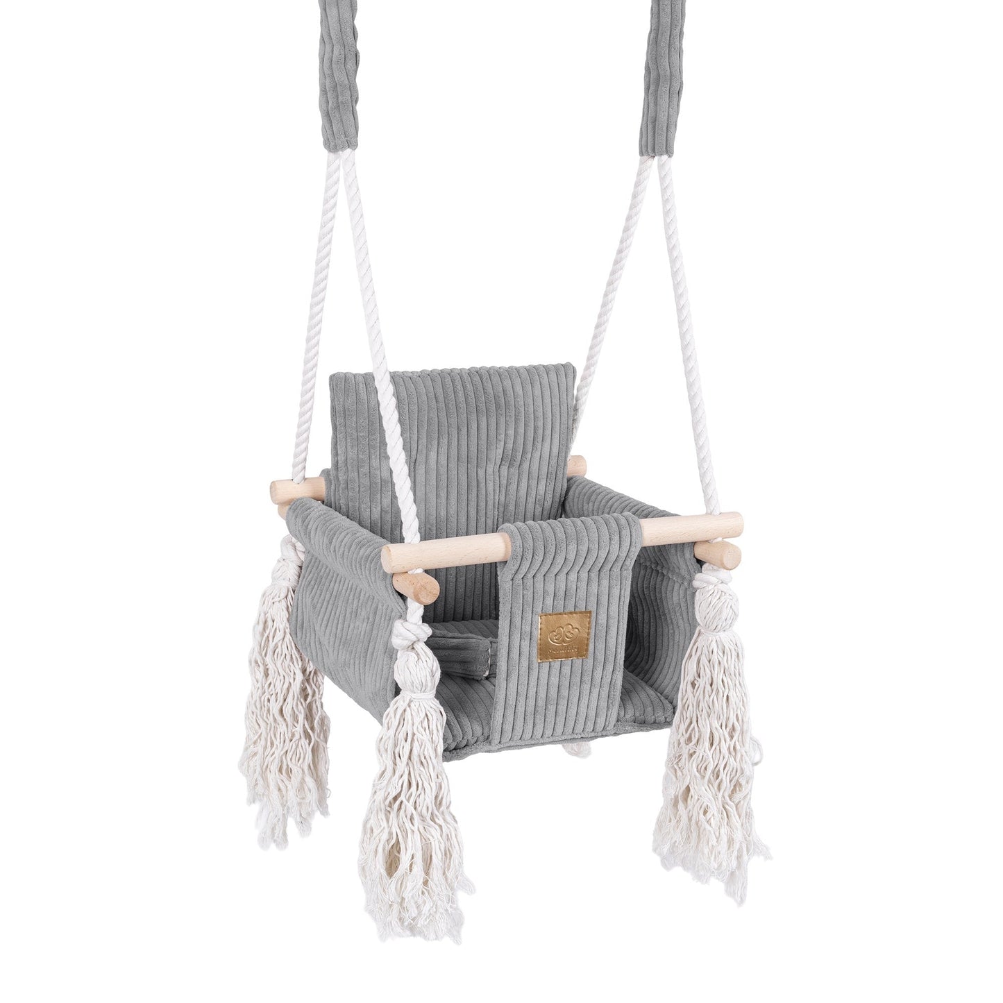 Indoor Baby Swing, Square - Grey - Kindeco