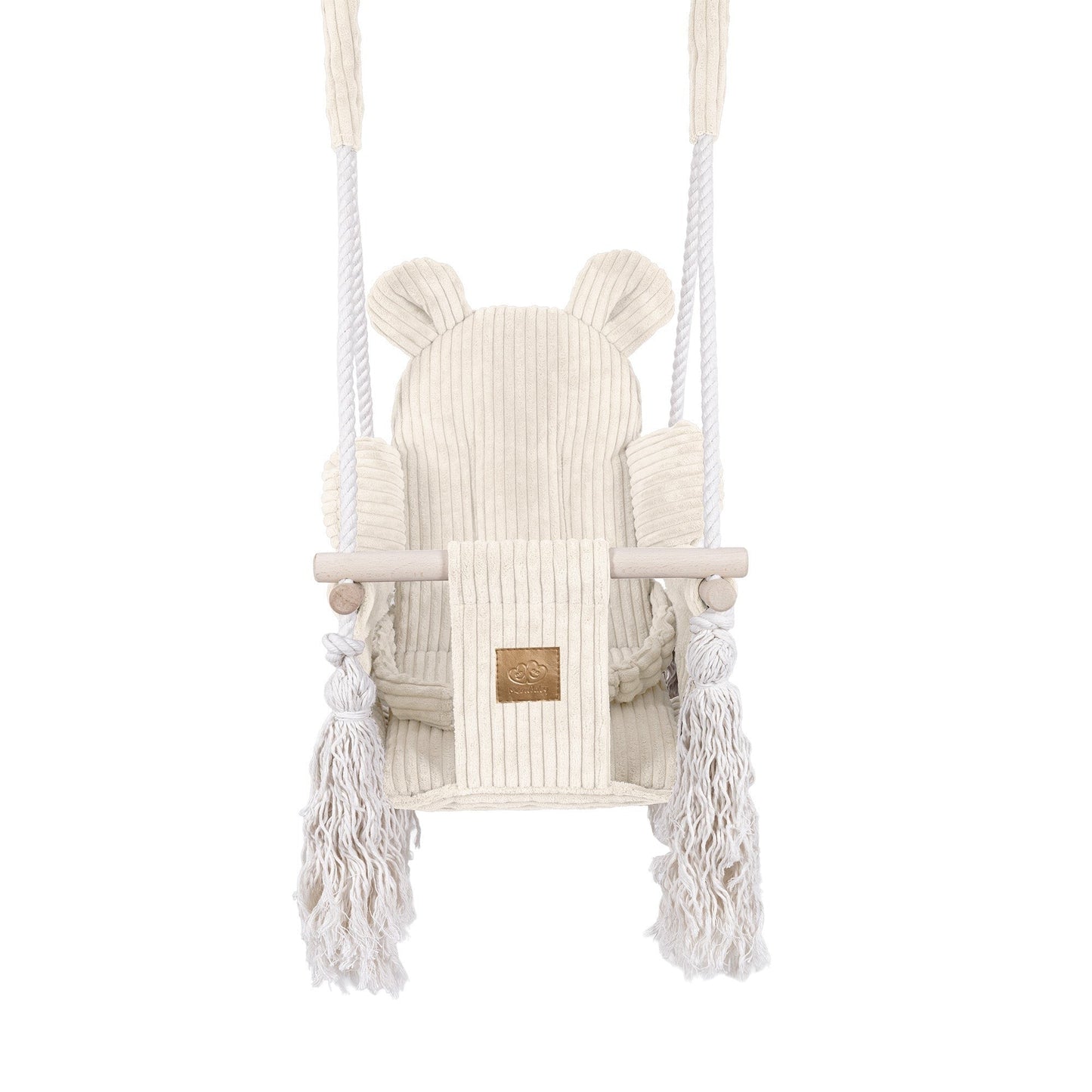 Indoor Baby Swing, Teddy - Ecru - Kindeco