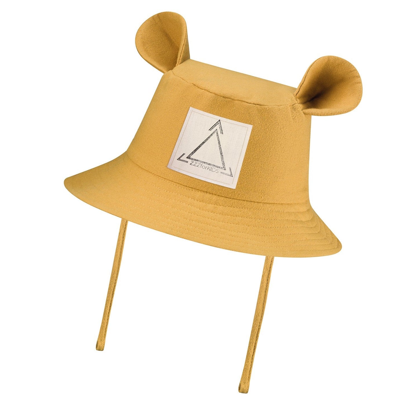 Kids Hat with Ears - Mustard - Kindeco