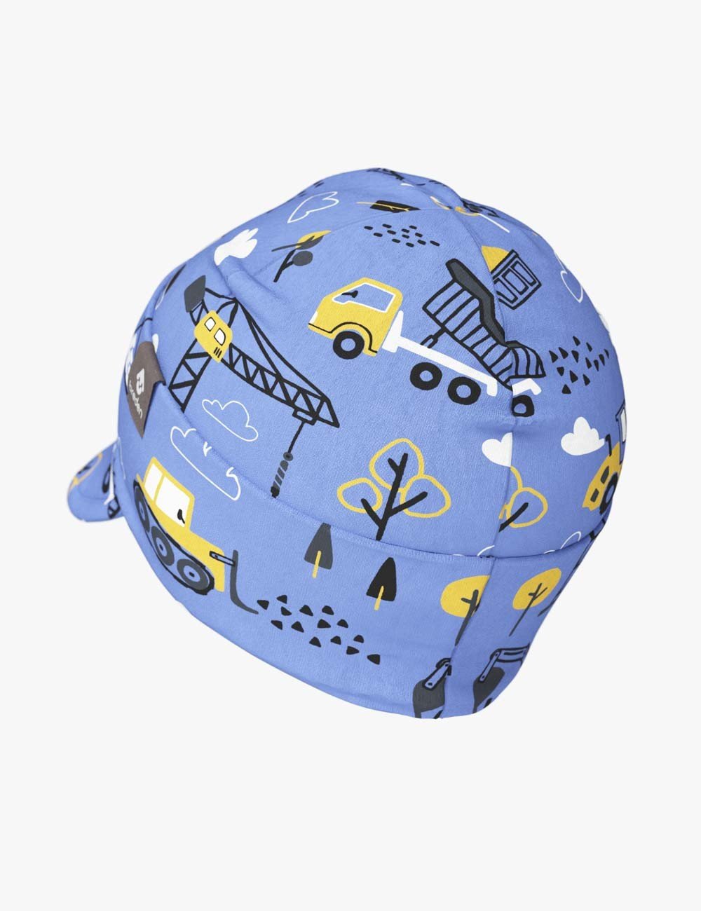 Kids Peaked Cap BO - Construction - Kindeco