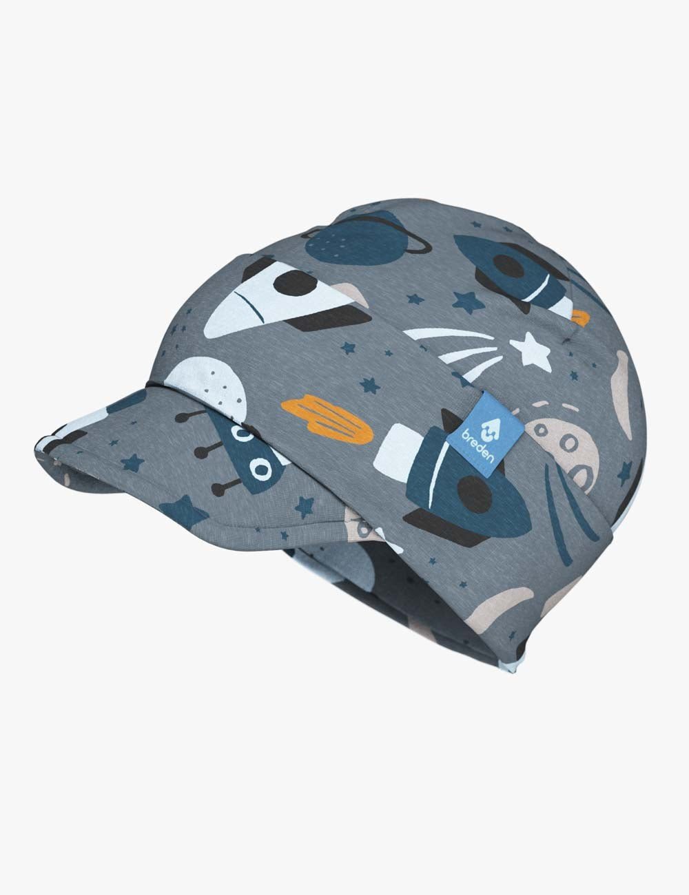 Kids Peaked Cap BO - Rocket Race - Kindeco