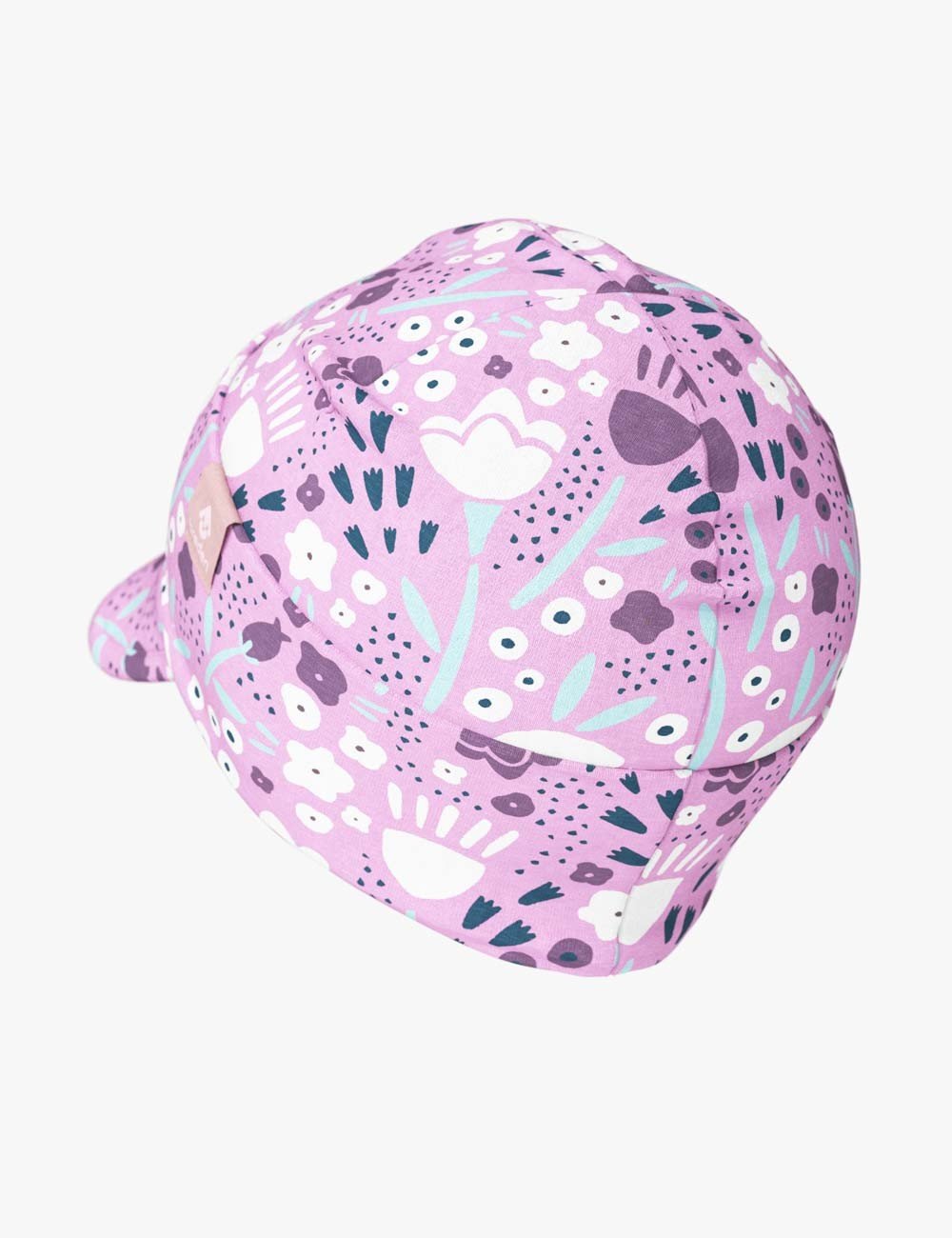 Kids Peaked Cap BO - Spring Flower - Kindeco