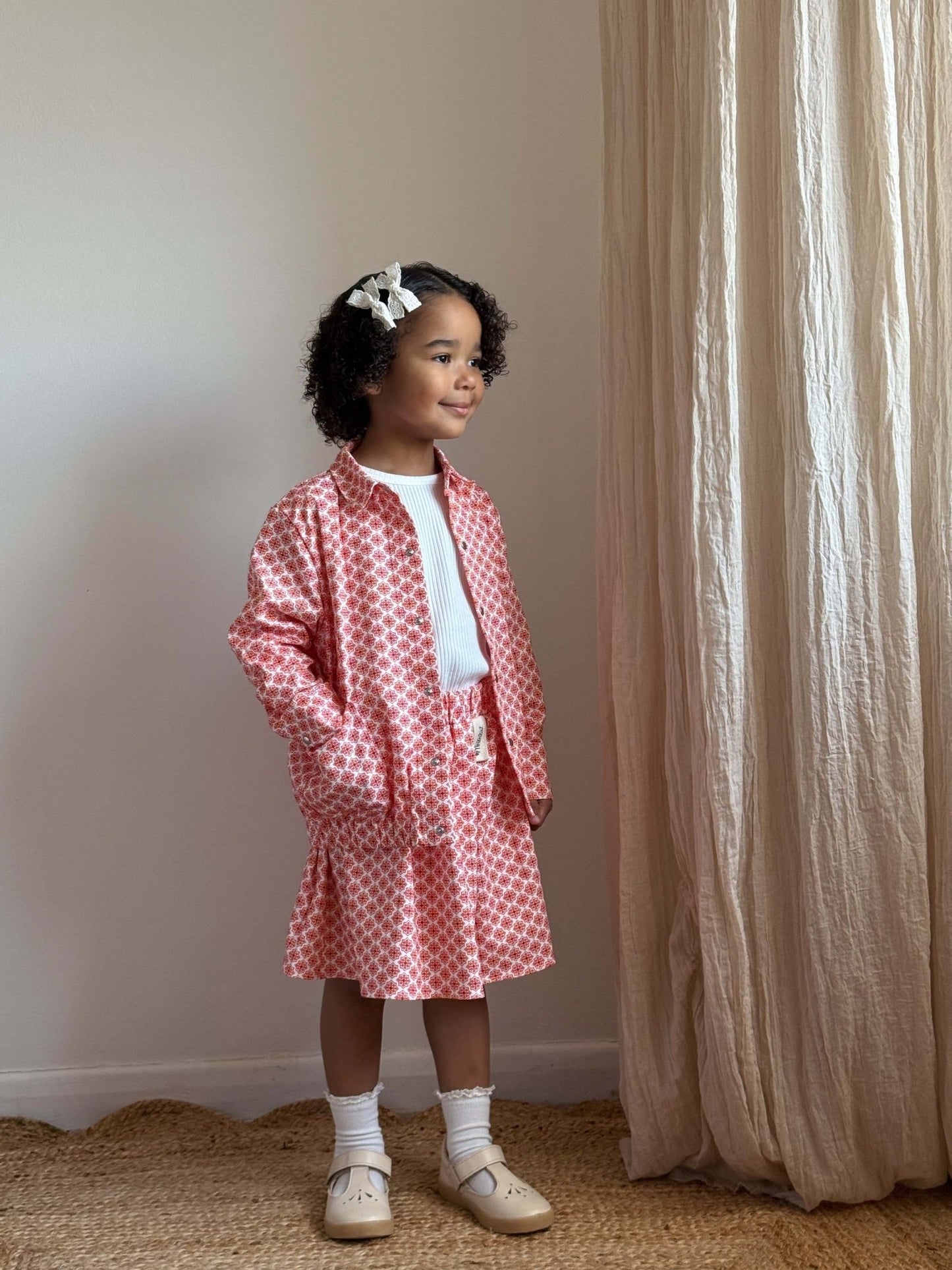 Kids Skirt - Cotton Jeans - Kindeco