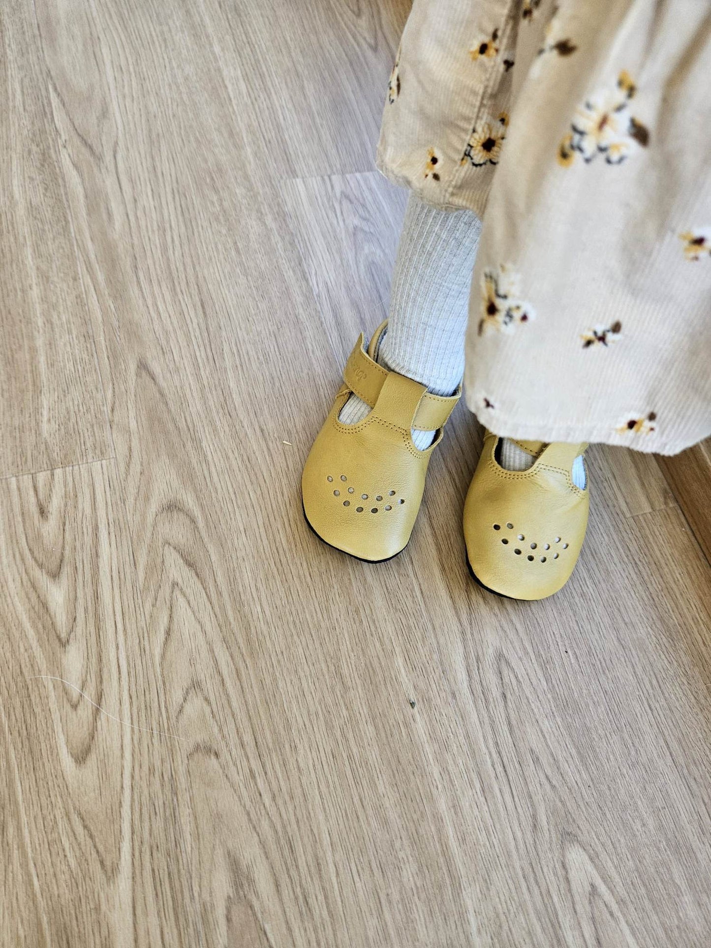 Kids' Slippers Mutsu - Yellow - Kindeco