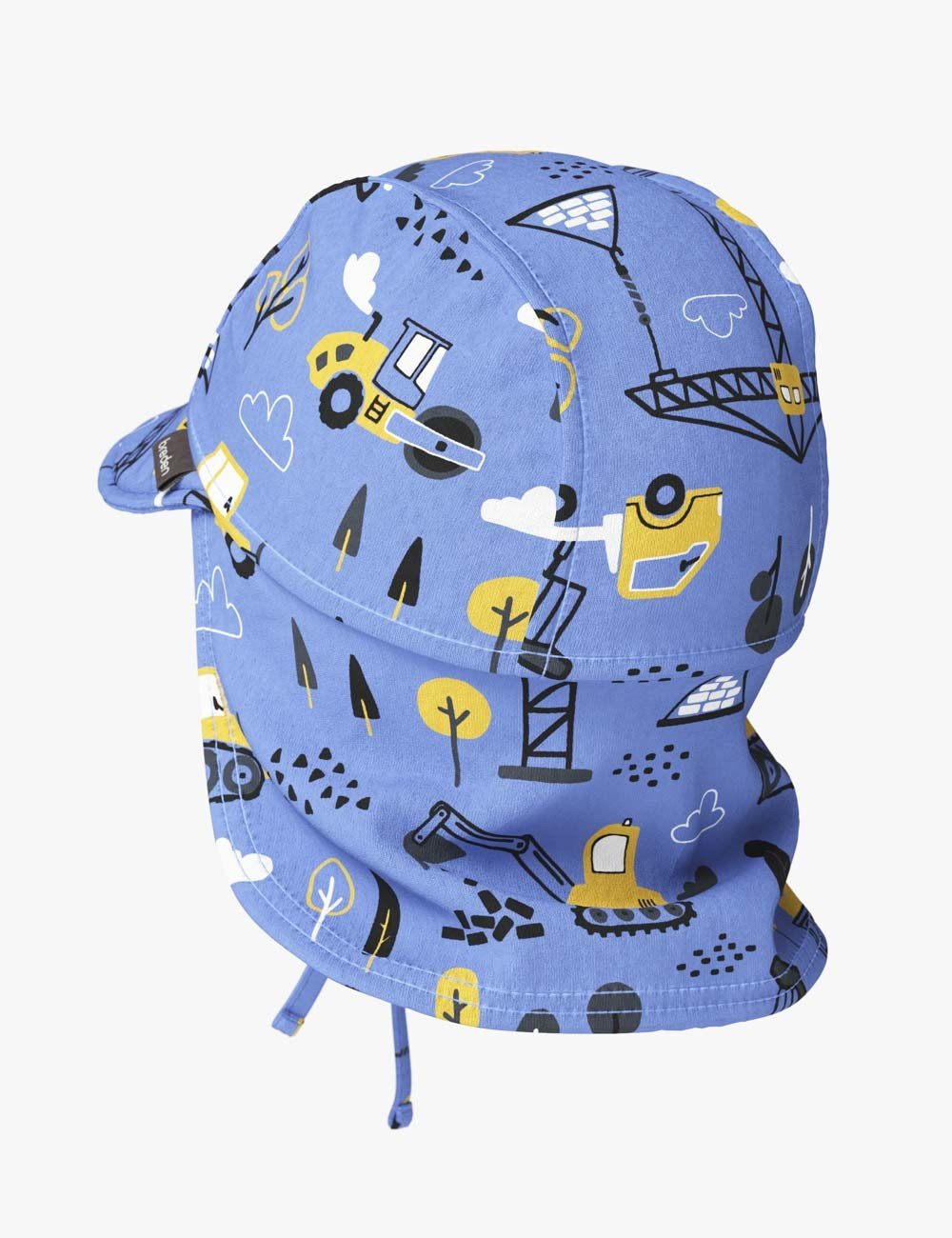 Kids Sun Hat With Ear Flaps SVENU - Construction - Kindeco