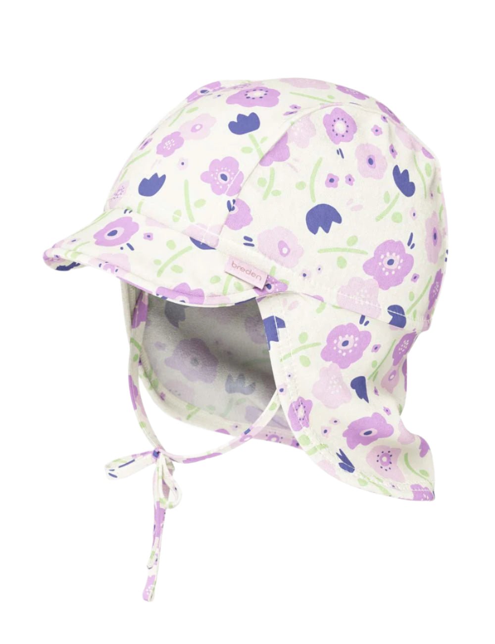 Kids Sun Hat With Ear Flaps SVENU - Summer Flowers - Kindeco