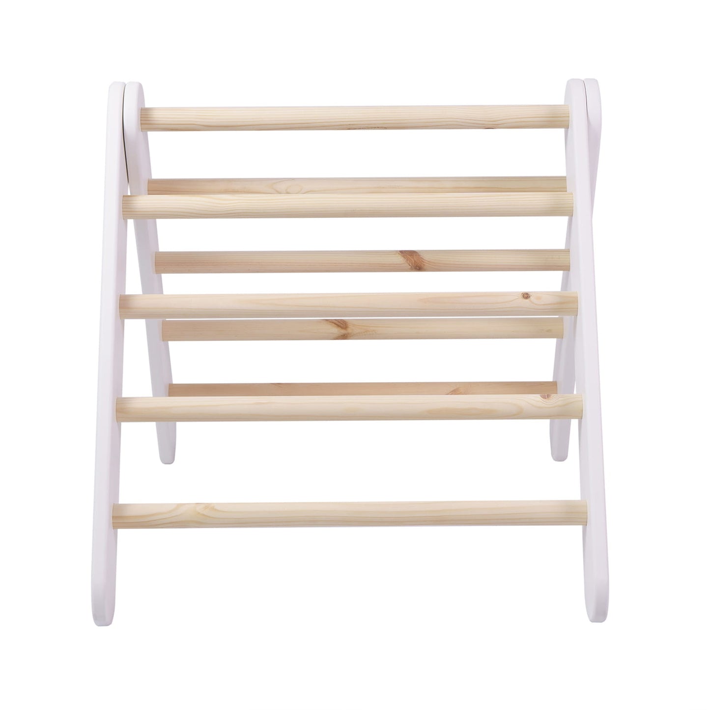 Ladder With a Slide - Climbing Wall - White - Kindeco