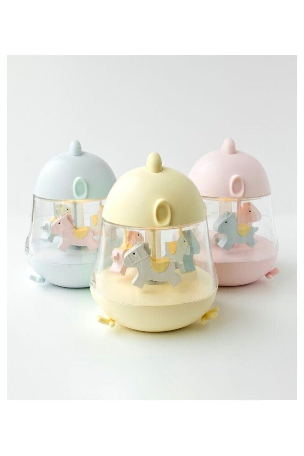 Lamp with Carousel and Music - Pink - Kindeco