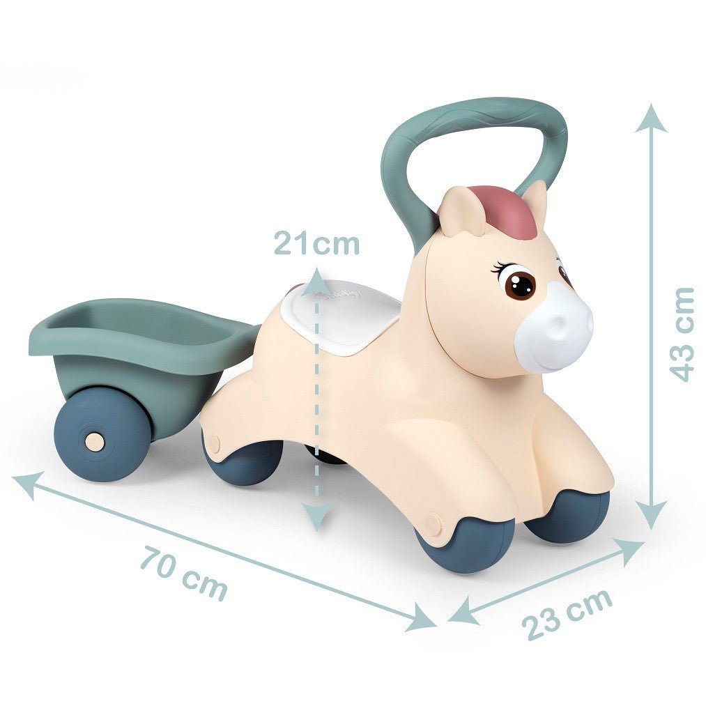 Little First Ride - On Pony with Trailer - Kindeco