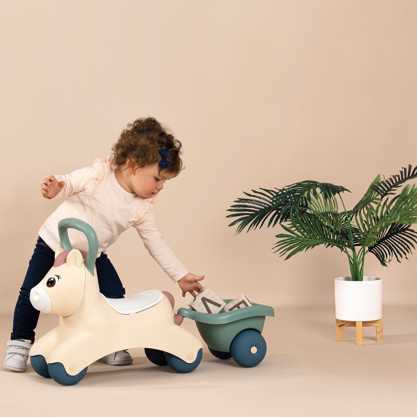 Little First Ride - On Pony with Trailer - Kindeco
