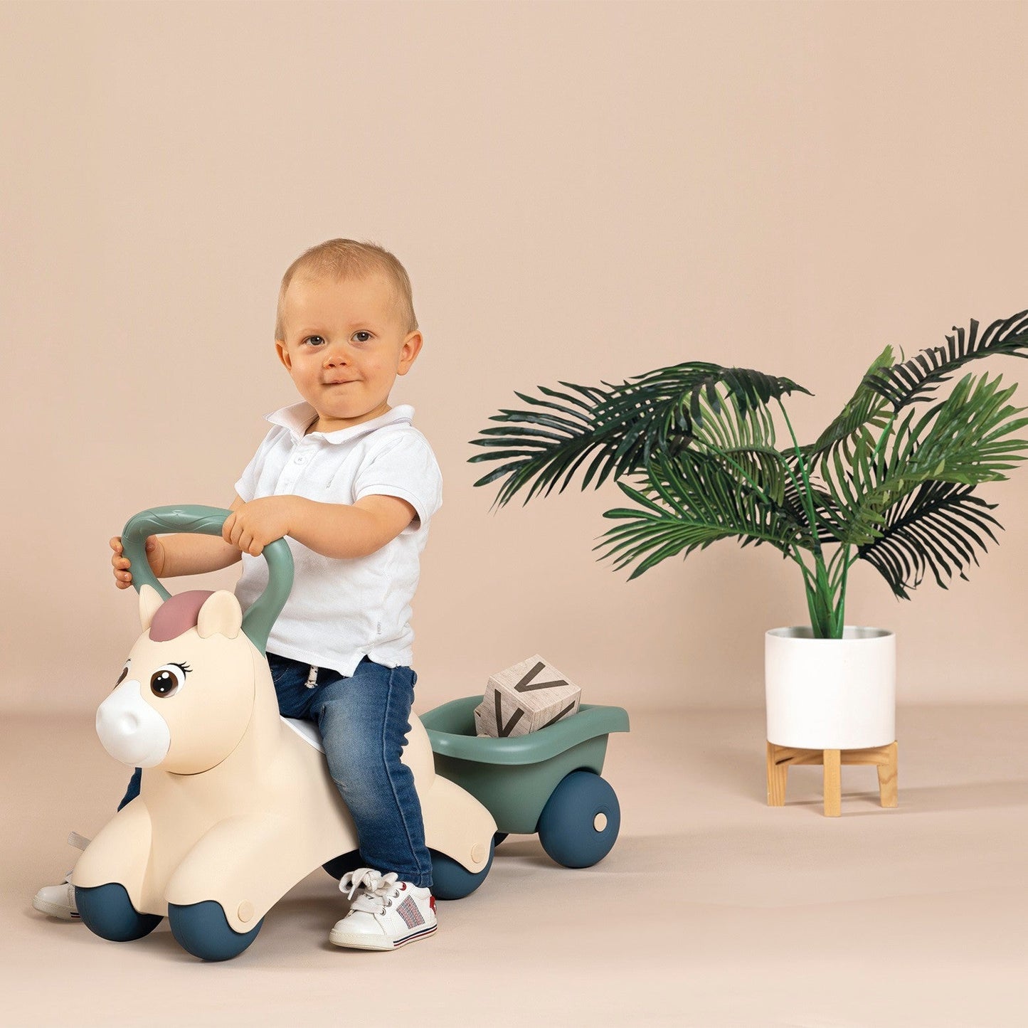 Little First Ride - On Pony with Trailer - Kindeco