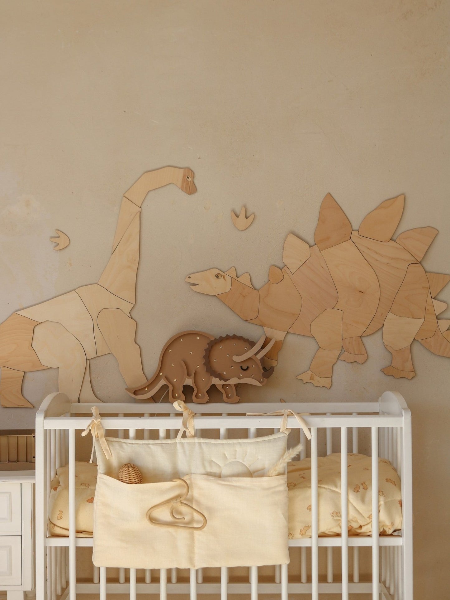Little Lights Dino Triceratops Lamp - Kindeco