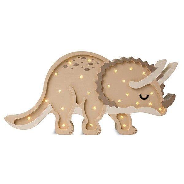 Little Lights Dino Triceratops Lamp - Kindeco