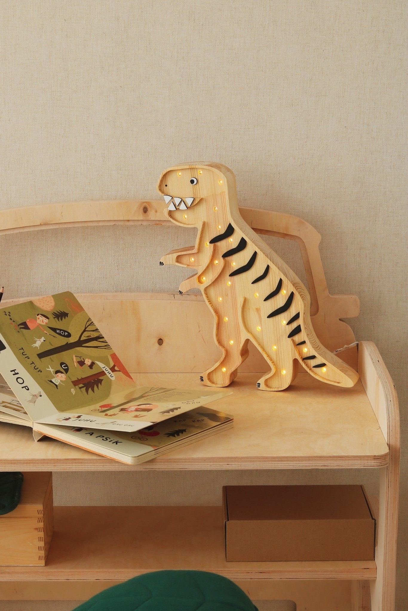 Little Lights Dinosaur T - Rex Lamp - Kindeco