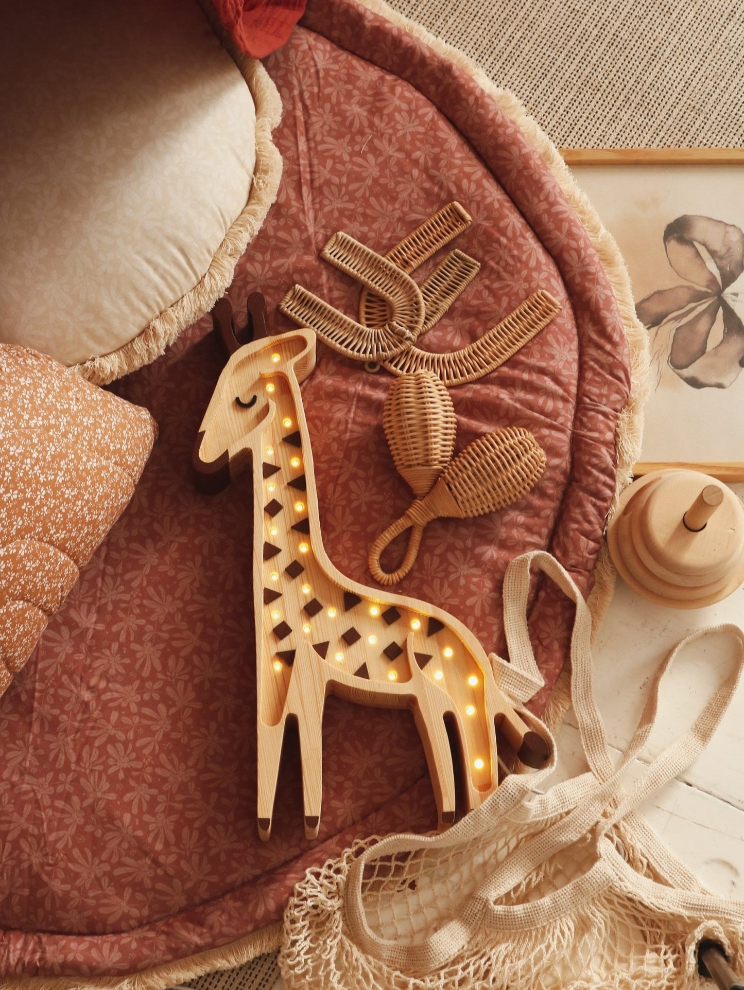 Little Lights Giraffe Lamp - Kindeco