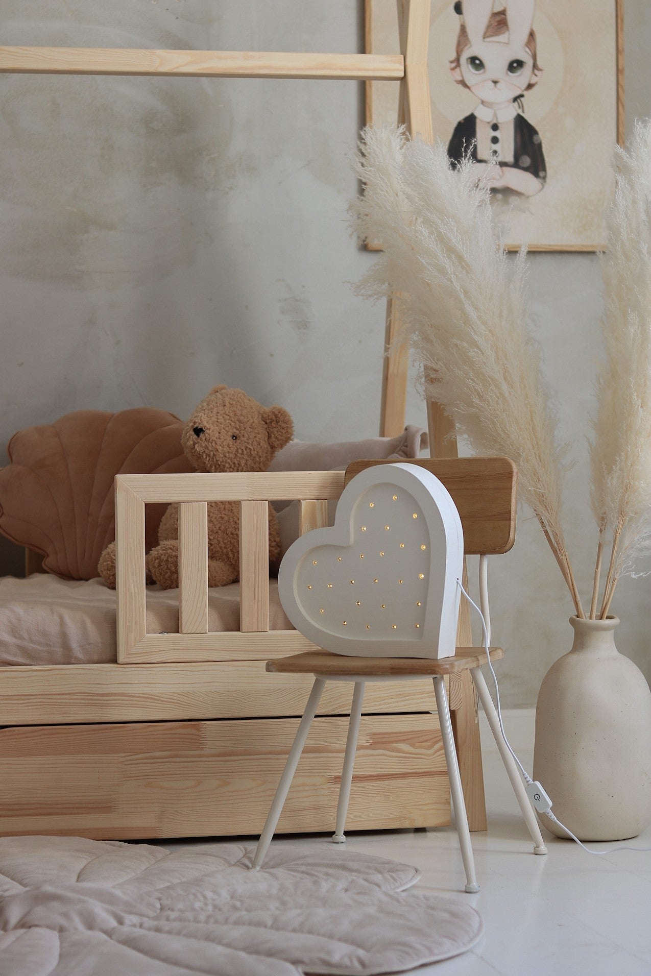 Little Lights Heart Lamp - Kindeco