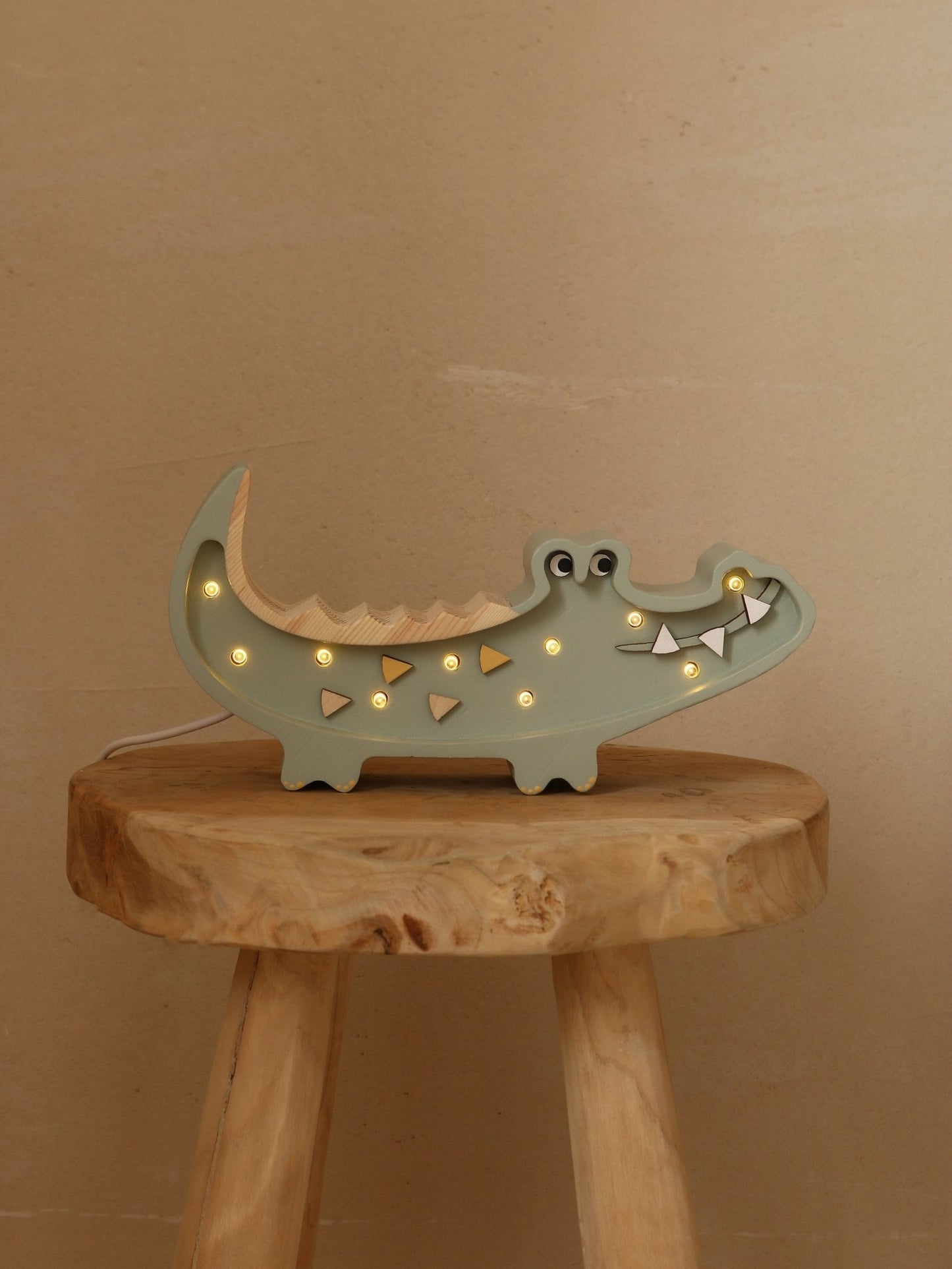 Little Lights Mini Crocodile Lamp - Kindeco