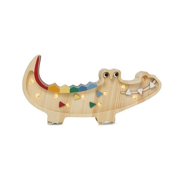 Little Lights Mini Crocodile Lamp - Kindeco