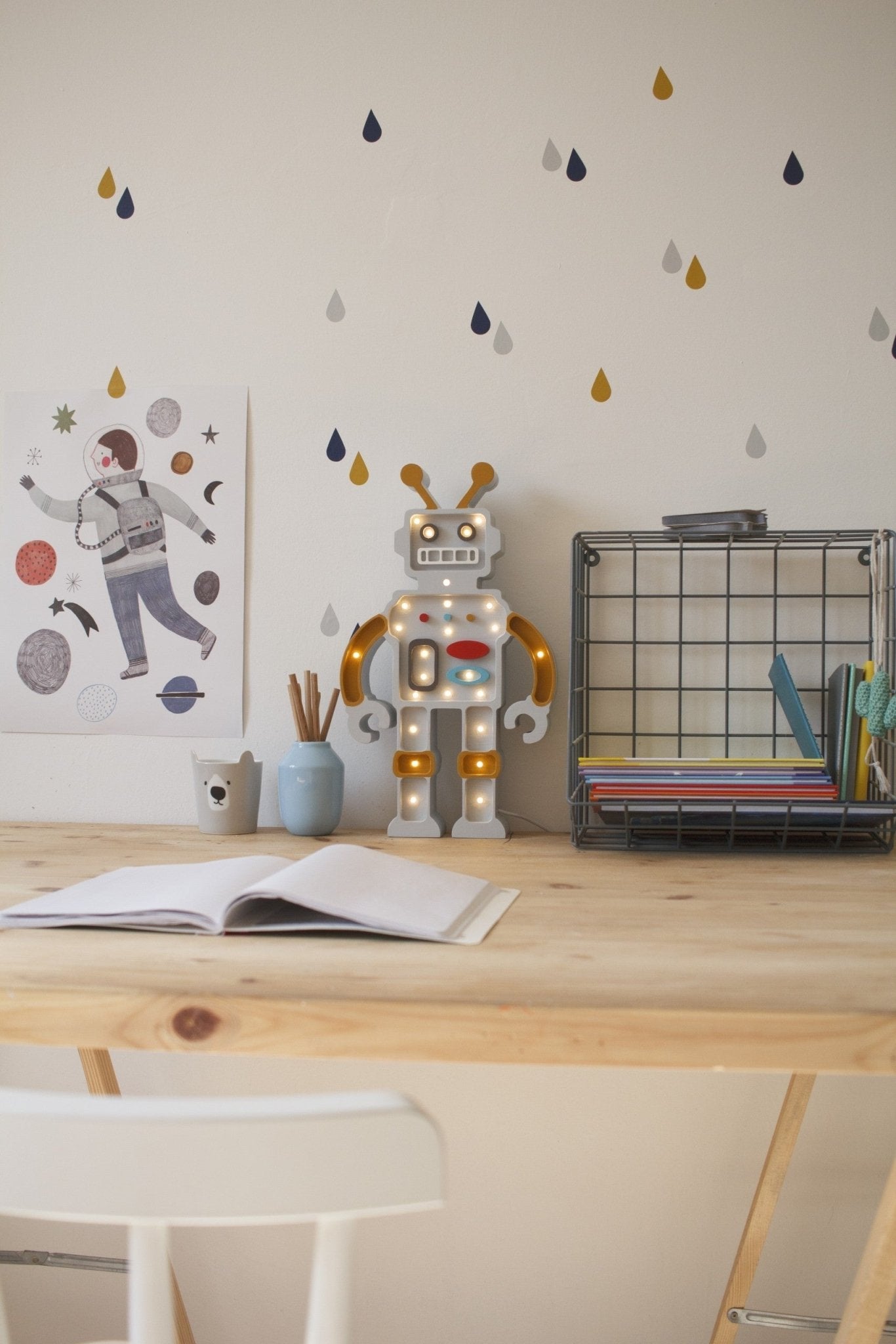 Little Lights Robot Lamp - Kindeco