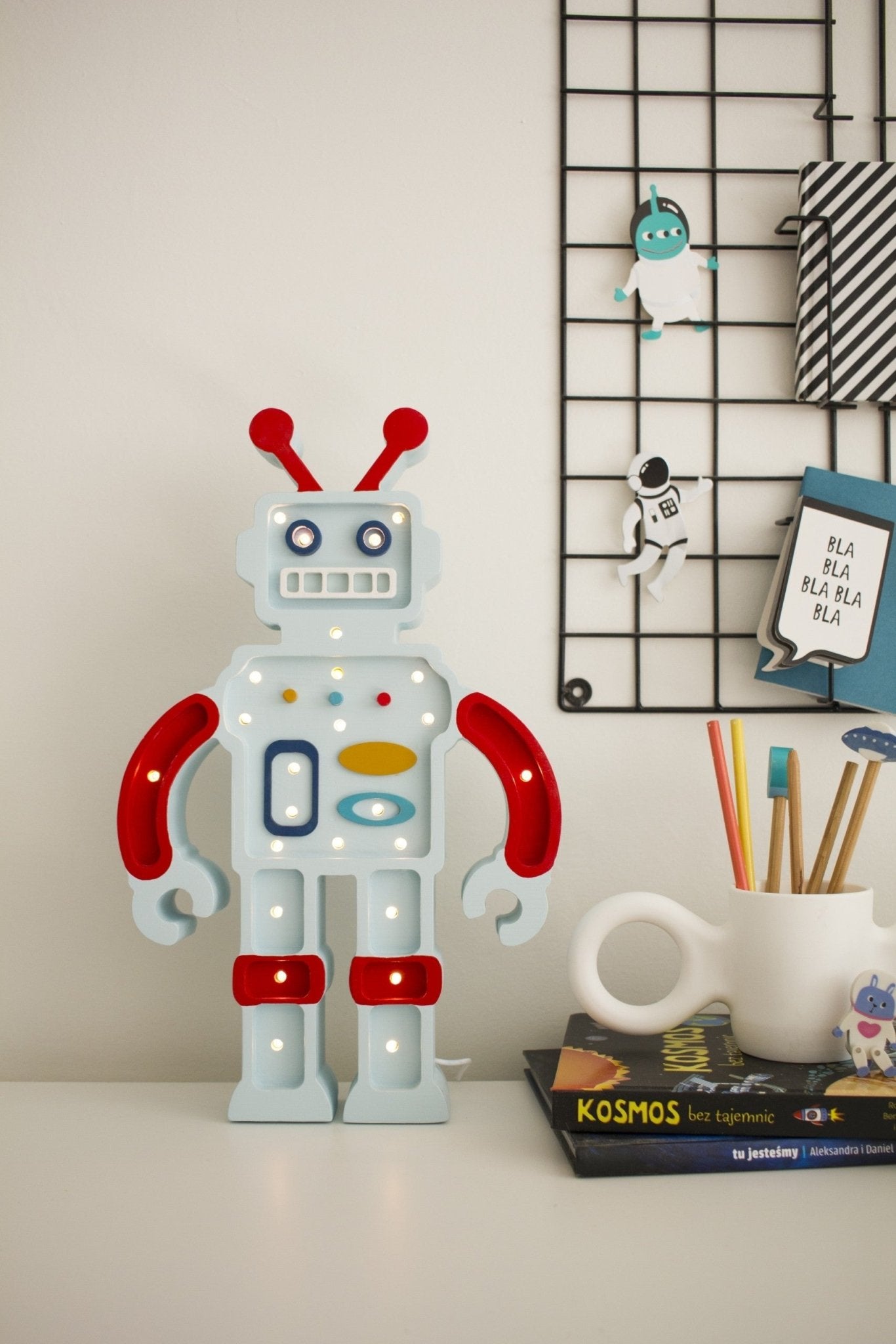 Little Lights Robot Lamp - Kindeco