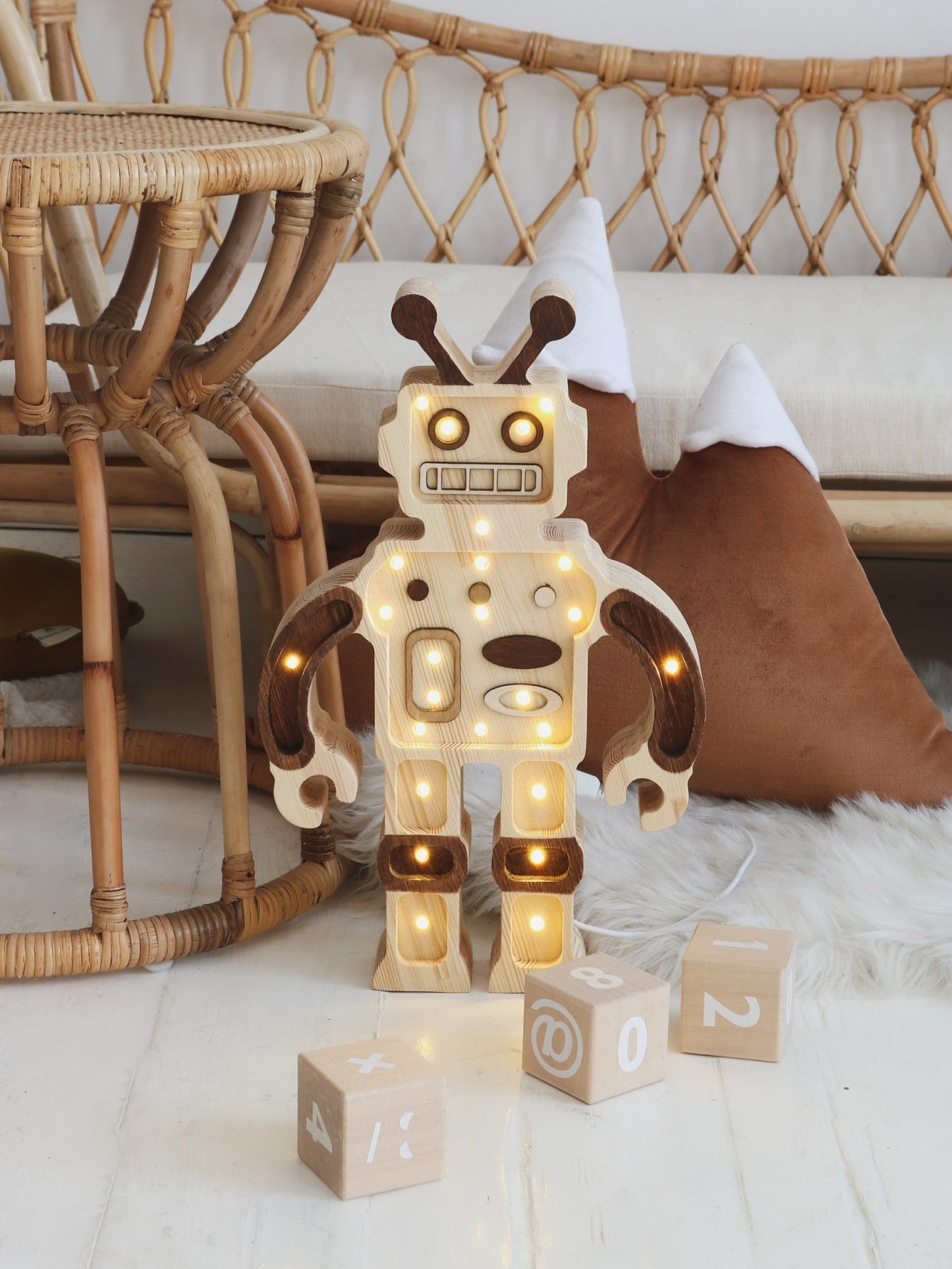 Little Lights Robot Lamp - Kindeco
