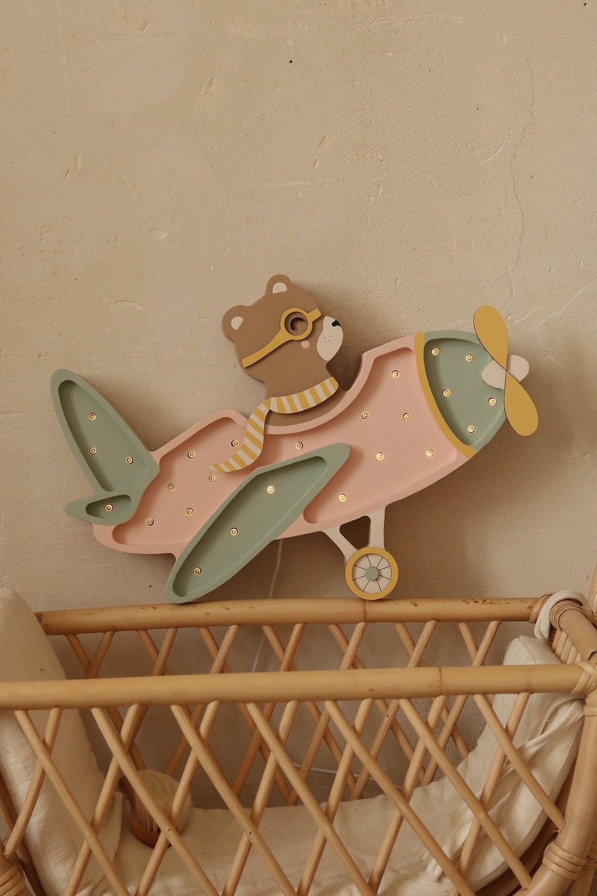 Little Lights Vintage Aircraft Lamp - Kindeco