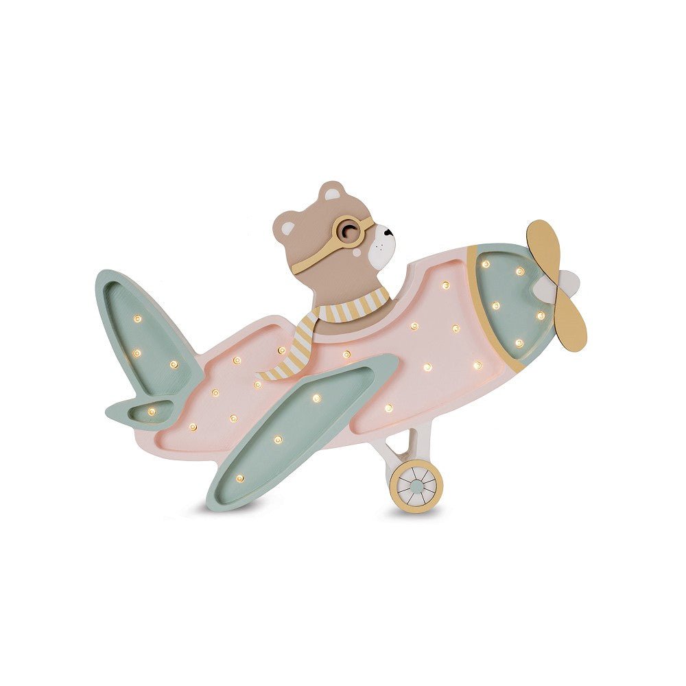 Little Lights Vintage Aircraft Lamp - Kindeco